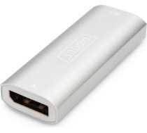Digitus | 8K DP Repeater 30 m | DS-55524 | The repeater allows you to extend a DP signal to up to 30 m. This corresponds to the VESA DisplayPort Standard 1.4. It supports resolutions up to 8K/30Hz. Power supply is provided via USB using the enclosed | DS-55524 | 4016032483717