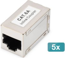 Digitus CAT 6A modular couplers, shielded - 5 pieces | DN-93905-5 | 4016032495079
