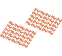 Digitus Color clips for Patch cable - Orange | A-CC-O | 4016032496472 | 514598