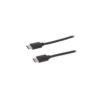 Digitus Connection cable USB 2.0 SuperSpeed Type USB C/USB C M/M  black 1,8m | AK-300138-018-S  | 4016032368946