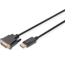 DIGITUS - video adapter cable - DisplayPort to DVI-D - 3 m (DB-340301-030-S) | DB-340301-030-S | 4016032292241