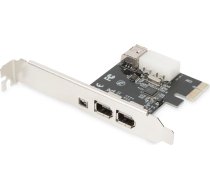 Digitus PCI Express Card, Firewire 1394a (3+1 ports) | DS-30201-5 | 4016032442592 | AMASSKP00000005