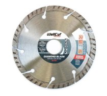 Dimanta disks Wellcut Standart 125mm * 7mm * 22.23mm Turbo (betons, ķieģeļu mūris, flīzes) | 5060511130226