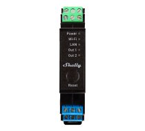 DIN Rail Smart Switch Shelly Pro 2PM with power metering, 2 channels | Pro2PM  | 3800235268032 | 059206