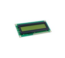 Display: LCD; alphanumeric; STN Positive; 16x1; 80x36x5mm; PIN: 16 | DEM16101SYH  | DEM 16101 SYH