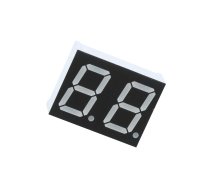 Display: LED; 7-segment; 14.2mm; 0.56"; No.char: 2; red; 60mcd; anode | OPD-D5630LE-BW  | OPD-D5630LE-BW