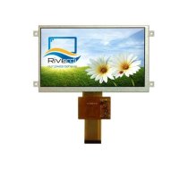 Display: TFT; 7"; 800x480; Illumin: LED; Dim: 165.6x100.6x7.69mm | RVT7.0ATFWN00  | RVT7.0A800480TFWN00