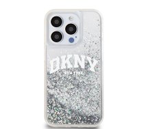 DKNY Liquid Glitter Arch Logo Case for iPhone 14 Pro Max Transparent | DKHCP14XLBNAET  | 3666339270889 | DKHCP14XLBNAET