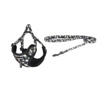 Dogness walking set leash+harness for dog (multicolor) | DOG SET DAISY | 843775113816 | 066555