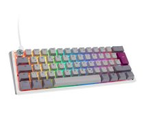 Ducky One 3 Mist Grey Mini Gaming Keyboard, RGB LED - MX-Red | DKON2161ST-RDEPDMIWHHC2 | 4711394382387 | GATA-2201