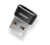 Dudao adapter USB Type-C to USB adapter black (L16AC black) | Dudao L16AC Data Cable black  | 6970379616505 | Dudao L16AC Data Cable black
