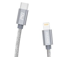 Dudao cable USB Type C cable - Lightning Power Delivery 45W 1m gray (L5Pro gray) (Dudao L5Pro Data Cable grey) | L5Pro Lightning  | 6970379617151 | 052489
