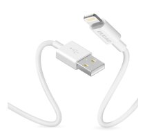 Dudao USB | Lightning data charging cable 3A 1m white (L1L white) | Dudao Cable L1L (Lightning)  | 6970379613757 | Dudao Cable L1L (Lightning)