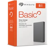 Seagate Basic 5TB Black | STJL5000400 | 3660619408207
