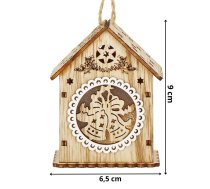 Eglītes rotājums, 6 x 9 cm, 1 gab. | CA1284 | 5907719462882