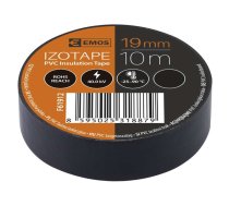 ElektroIzolējoša lente PVC 0.13x19mm (10m), melns | F61912  | 8595025318879
