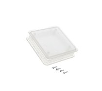 Enclosure: for computer; ABS,polycarbonate; semi-transparent | TEK-MBD.0  | TEK-MBD.0 -AS