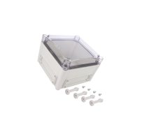 Enclosure: wall mounting; X: 190mm; Y: 190mm; Z: 130mm; EK; grey; IK08 | EKHA130T  | EKHA 130 T