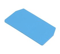 End/partition plate; blue; wemid; max.125°C; UL94V-0 | ZAP/TW1.5/BL  | 1776040000 ZAP/TW ZDU1.5/2AN BL