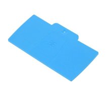 End plate; blue; A series | AEP2C10/16BL  | 2490390000 AEP 2C 10/16 BL