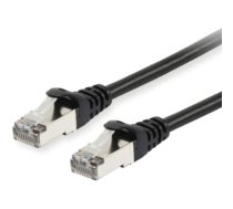 Equip 605592 tīkla kabelis Melns 3 m Cat6 S/FTP (S-STP) | 605592 | 4015867151815