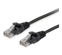 Equip 625474 tīkla kabelis Melns 0,15 m Cat6 U/UTP (UTP) | 625474 | 4015867236864