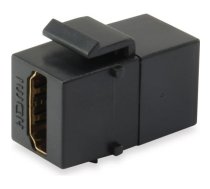 Equip 769402 kabeļu spraudņu pāreja HDMI Melns | 769402 | 4015867207550