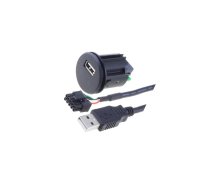 Extender; USB A socket; 0.9m | C0005 | C0005-USB