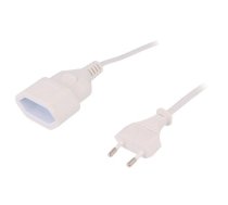 Extension lead; Sockets: 1; white; 2m | CP126  | CP126