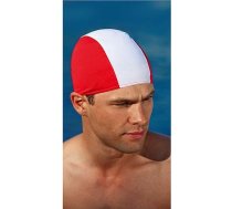 Fabric swimcap for men FASHY 3241 04 red/white | 645FA324104  | 4008339034143 | 3241