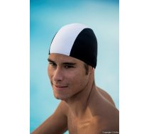 Fabric swimcap for men FASHY 3241 22 black/white | 645FA324122  | 4008339034129 | 3241