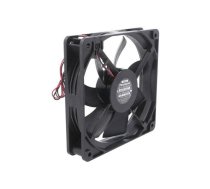 Fan: DC; axial; 12VDC; 120x120x25mm; 173.4m3/h; 45.5dBA; 2600rpm | ASFP16371  | ASFP16371