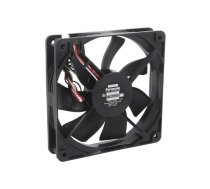 Fan: DC; axial; 12VDC; 120x120x25mm; 173.4m3/h; 45.5dBA; ball | ASFP16391  | ASFP16391