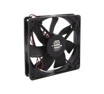 Fan: DC; axial; 12VDC; 120x120x25mm; 98m3/h; 26.5dBA; ball bearing | ASFP14371  | ASFP14371