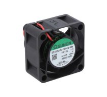 Fan: DC; axial; 12VDC; 40x40x20mm; 10.69m3/h; 16.5dBA; 5000rpm | EE40201S3-999  | EE40201S3-1000U-999