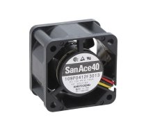 Fan: DC; axial; 12VDC; 40x40x28mm; 14.64m3/h; 30dBA; ball bearing | 109P0412F3013  | 109P0412F3013