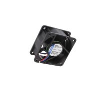 Fan: DC; axial; 12VDC; 60x60x25mm; 25m3/h; 19dBA; ball bearing | 612NMLE  | 612NMLE