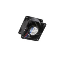 Fan: DC; axial; 12VDC; 60x60x25mm; 40m3/h; 35dBA; ball bearing | 622N  | 622N