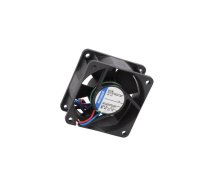 Fan: DC; axial; 12VDC; 60x60x25mm; 42m3/h; 35dBA; ball bearing | 612NN  | 612 NN