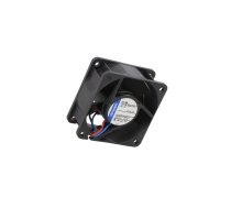 Fan: DC; axial; 12VDC; 60x60x25mm; 55.5m3/h; 43dBA; ball; 6800rpm | 612NHH-118  | 612NHH-118