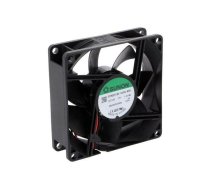 Fan: DC; axial; 12VDC; 80x80x25mm; 56.06m3/h; 28dBA; slide bearing | EF80251S3-A99-A  | EF80251S3-1000U-A99