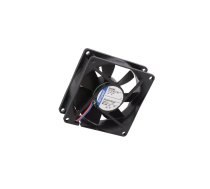 Fan: DC; axial; 12VDC; 80x80x25mm; 58m3/h; 27dBA; ball; 2600rpm | 8412NME  | 8412 NME