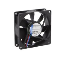 Fan: DC; axial; 12VDC; 80x80x25mm; 69m3/h; 32dBA; slide; 3100rpm | 8412NG  | 8412NG