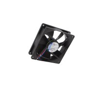 Fan: DC; axial; 12VDC; 92x92x25mm; 72m3/h; 28dBA; ball bearing | 3412NME  | 3412NME