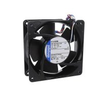 Fan: DC; axial; 24VDC; 119x119x38mm; 260m3/h; 60dBA; ball bearing | 4114N/2HH  | 4114 N/2 HH