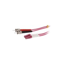 Fiber patch cord; OM4; LC/UPC,ST/UPC; 2m; Optical fiber: 50/125um | FP4LT02  | FP4LT02
