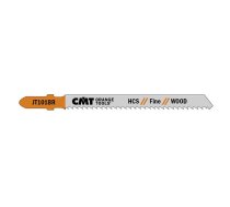 Figūrzāģa asmens kokam HCS, 5 gab. 75x2.5mm Z10TPI, CMT | JT101BR-5_CMT | 664252038862 | JT101BR-5&CMT