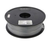 Filament: PLA PRO; Ø: 1.75mm; silver; 205÷225°C; 1kg | Q-PLA-PRO-1.75/SIL  | 50673