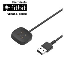 FitBit Versa 3, Versa 4, Sense, Sense 2 USB uzlādēs adapteris (lādētājs) | 89562