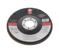 Flap grinding wheels; Ø: 115mm; Øhole: 22mm; Granularity: 80 | MED.LA115AN80  | LA115AN80